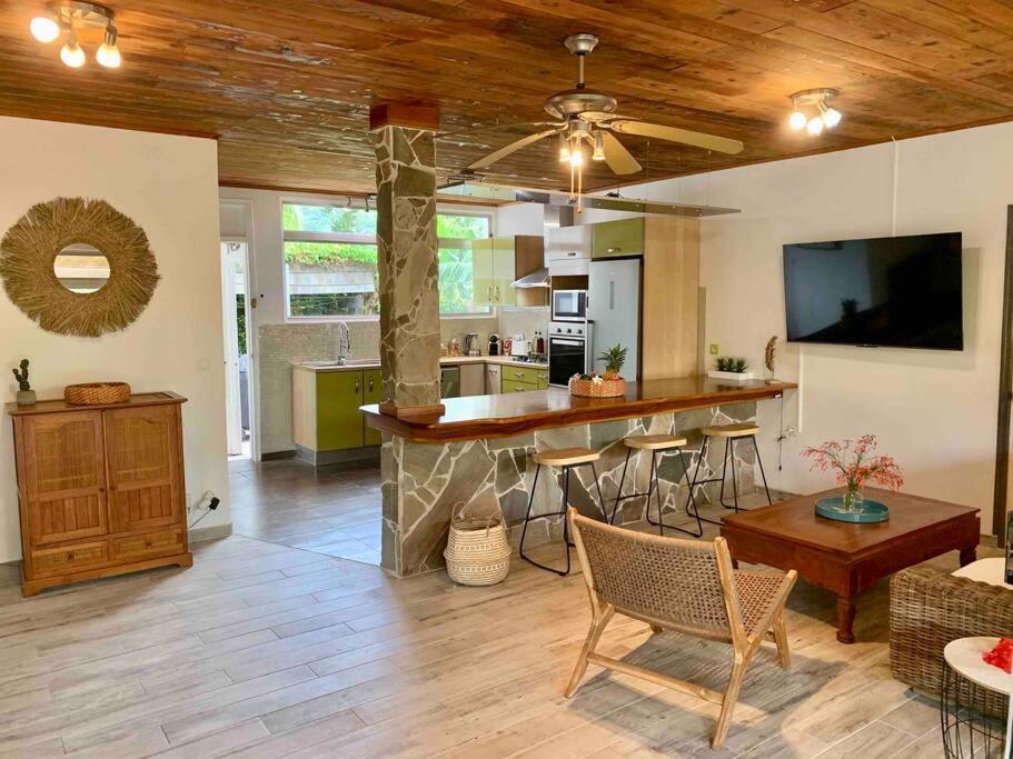 Villa Hoama Lodge Moorea Teavaro Extérieur photo