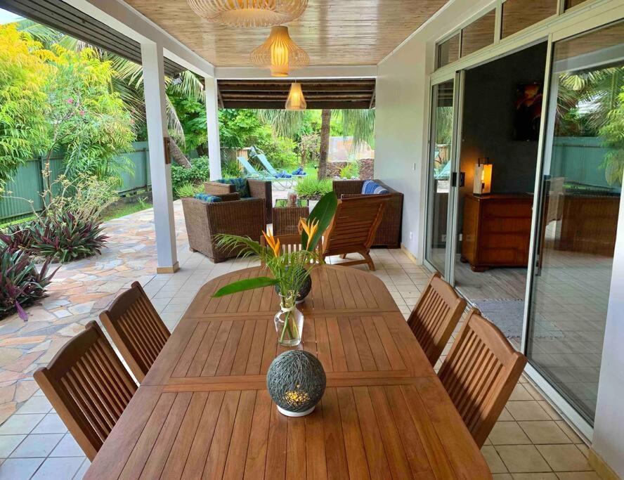 Villa Hoama Lodge Moorea Teavaro Extérieur photo