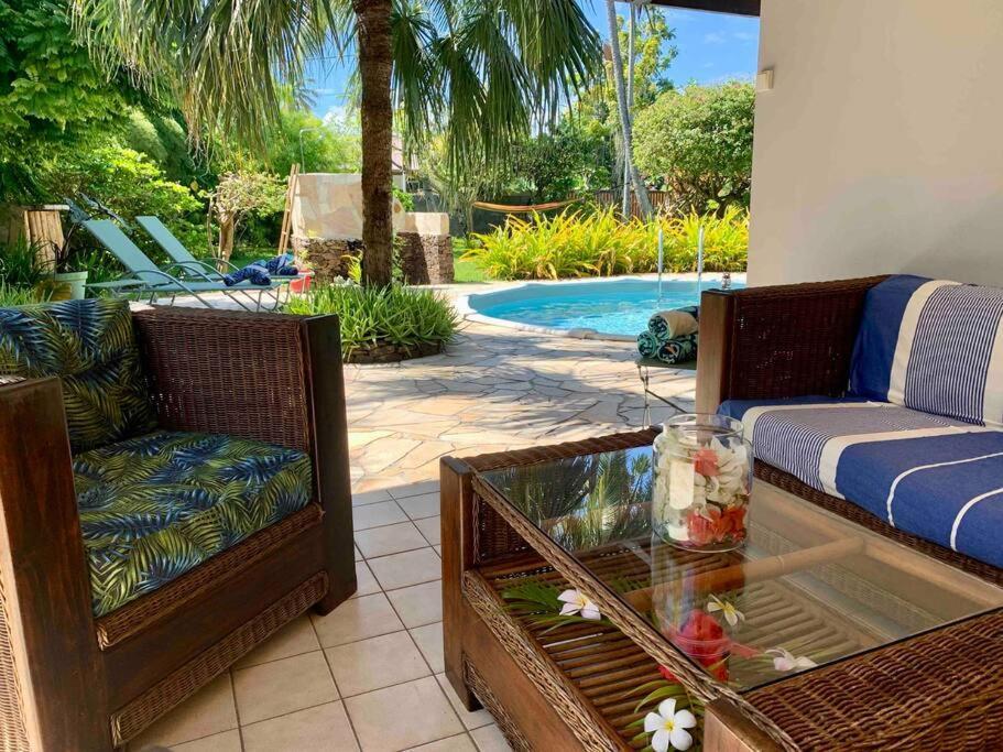 Villa Hoama Lodge Moorea Teavaro Extérieur photo
