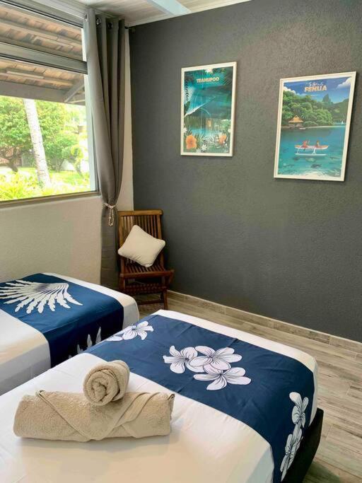 Villa Hoama Lodge Moorea Teavaro Extérieur photo